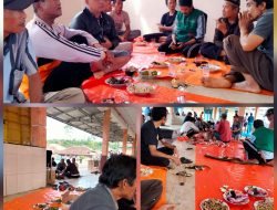 Kelompok Yasinan Talang Solo Laksanakan Pembagian Daging Qurban di Pekon Mekarsari
