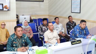 Wabup OKU Selatan Hadiri Serah Terima Bantuan Sapi Kurban dari Presiden secara Daring