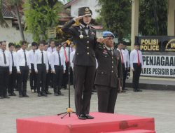 Kapolres Pesisir Barat Pimpin Upacara Hari Lahir Pancasila: Teguhkan Komitmen terhadap Ideologi Bangsa