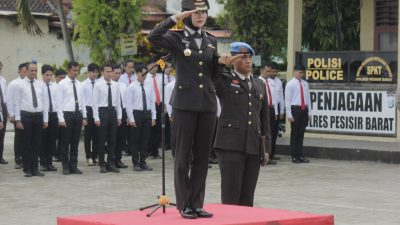 Kapolres Pesisir Barat Pimpin Upacara Hari Lahir Pancasila: Teguhkan Komitmen terhadap Ideologi Bangsa