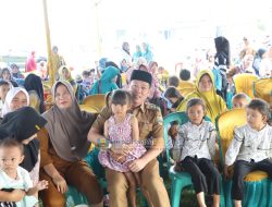 Bupati Dedi Irawan Kawal Ketat Vaksinasi Balita di Karya Penggawa, Wujud Nyata 100 Hari Kerja Pemkab Pesibar