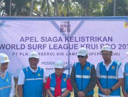 PLN Gelar Apel Siaga di Pesisir Barat, Dukung Suksesnya WSL Krui Pro QS 6000