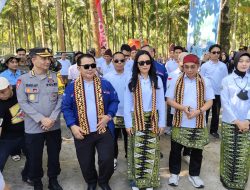 Kapolres Pesisir Barat Hadiri Kegiatan Pembukaan WSL Krui Pro QS 6000