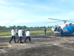 Kapolsek dan Wakil Bupati Pesisir Barat Laksanakan Patroli Udara Pantau WSL Krui Pro QS6000 2025