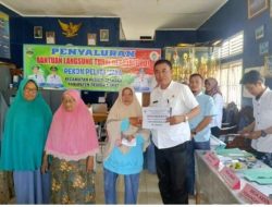 Pekon Pelita Jaya Salurkan BLT-DD Tahap Pertama Tahun 2025 kepada 12 KPM