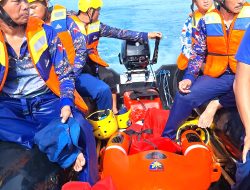 Hari ke-3 WSL Krui Pro QS 6000: Polairud Polda Lampung dan Sat Polair Pesisir Barat Intensifkan Patroli Laut di Tanjung Setia