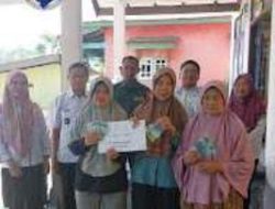 Pekon Ulu Krui Salurkan BLT-DD Tahap 1, 20 KPM Terima Rp 900 Rib