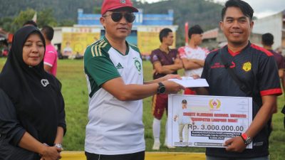 Parosil Mabsus Resmi Tutup Peratin Cup ke-12 Pekon Pura Jaya : Ajang Silaturahmi Empat Kabupaten Berakhir Meriah
