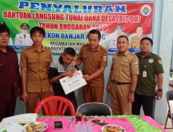 Peratin Banjar Agung Realisasikan BLT-DD Tahap I untuk 9 Keluarga Penerima Manfaat