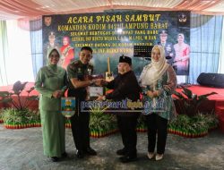 Wabup Irawan Topani Hadiri Pisah Sambut Dandim 0422/Lambar