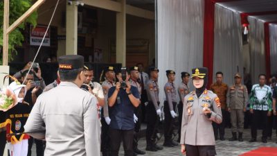 Kapolres Pesisir Barat Sambut Hangat Kunjungan Kerja Kapolda Lampung