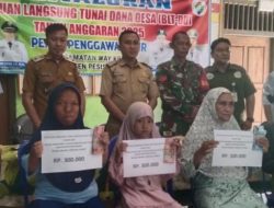 Pemerintah Pekon Penggawa V Ilir Salurkan BLT-DD Tahap I Tahun 2025 kepada 23 KPM