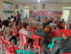 BPBD Lampung Barat Bentuk Desa Tangguh Bencana di Pekon Buay Nyerupa
