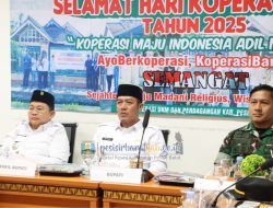 Bupati dan Wabup Pesisir Barat Ikuti Peluncuran 80.000 Koperasi Merah Putih Bersama Presiden Prabowo