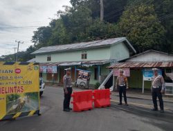 Cegah Kemacetan dan Kerusakan Jalan, Sat Lantas Polres Pesisir Barat Alihkan Arus Kendaraan Berat ke Arah Liwa