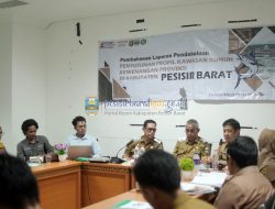 Sinergi Atasi Kawasan Kumuh, Pemkab Pesibar dan Pemprov Matangkan Penyusunan Profil Wilayah