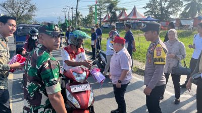 Bagikan dan Pasang Bendera Merah Putih, Semarakkan HUT ke-80 RI