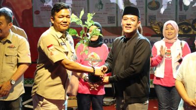 Dukung Lingkungan Lestari, TLCI Chapter #6 Lampung Donasikan 500 Bibit Seroja ke Pemkab Pesisir Barat