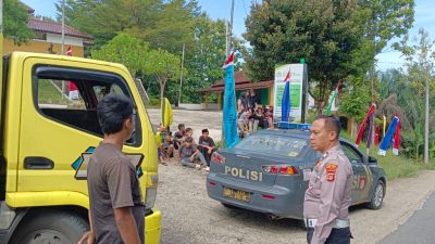 Satlantas Polres Pesibar Evakuasi Korban Kecelakaan di Jalan Lintas Barat KM 143