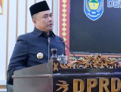 Bupati OKU Selatan Sampaikan Jawaban atas Pandangan Fraksi dalam Rapat Paripurna DPRD