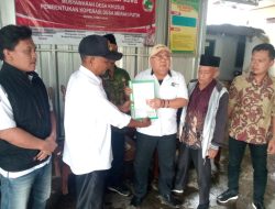 Sertijab Peratin Pekon Pagar Dewa, Tahmiza Resmi  Jabat Peratin Definitif