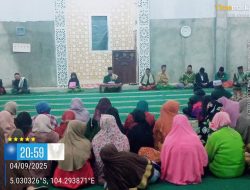 Warga Giham Balak Peringati Maulid Nabi Muhammad SAW, dan Panjatkan Doa Untuk Negeri Ini