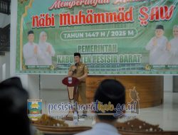 Bupati Pesisir Barat Dedi Irawan: Maulid Nabi Momentum Meneladani Akhlak Rasulullah