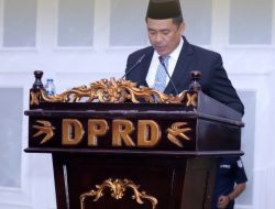Bupati OKU Selatan Hadiri Paripurna, Dengarkan Pandangan Fraksi-Fraksi DPRD