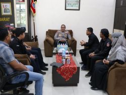 Polres Lampung Barat Gelar Audiensi dengan Bawaslu, Bahas Sinergitas Pengamanan Tahapan Pemilu