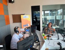 Polres Pesisir Barat Dorong Transparansi Lewat Dialog Interaktif di RRI Bandar Lampung