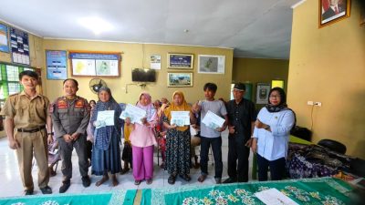 Pemerintah Pekon Malaya Salurkan BLT-DD Tahap III Tahun 2025 kepada 23 KPM Ekstrem