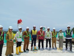 BPKP RI Monitoring Pembangunan RSUD KH. Muhammad Thohir, Progres Capai 31,1 Persen