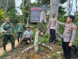 Polsek Pesisir Utara Respons Cepat Laporan Warga soal Jejak Harimau di Lemong