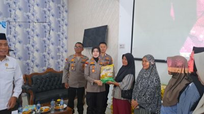 Kapolres Pesisir Barat Hadiri Kick Off Gerakan Pangan Murah Serentak di Lampung