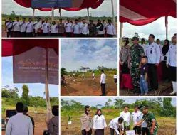 Rutan Krui Tanam 600 Bibit Kelapa, Dukung Ketahanan Pangan Nasional