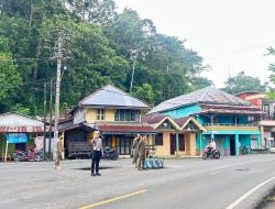 Polres Pesisir Barat Gelar PAM Rawan Pagi, Pastikan Arus Lalin Kondusif