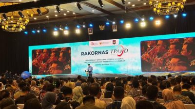 Bupati OKU Selatan Abusama Hadiri Rakornas TPAKD 2025, Tegaskan Komitmen Perkuat Akses Keuangan Daerah