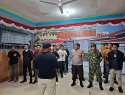 Rutan Krui Pastikan Keamanan Warga Binaan Lewat Razia Insidentil Gabungan