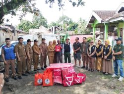 Tim Jitupasna Pesisir Barat Lakukan Peninjauan dan Beri Bantuan di Lokasi Kebakaran MTs NU