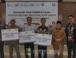 Wakil Bupati Pesisir Barat Buka Kegiatan Edukasi dan Pembiayaan bagi Petani dan Nelayan