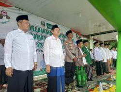 Polres Pesisir Barat Hadiri Apel dan Gema Shalawat Peringatan Hari Santri Nasional 2025