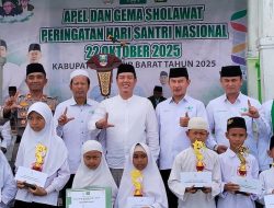 Bupati Dedi Irawan Ajak Santri Kuasai Teknologi dan Jadi Pelopor Kebangkitan Bangsa
