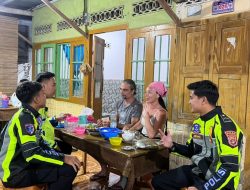 Sat Lantas Polres Pesisir Barat Gelar Dialog Kamtibmas, Ajak Warga Wujudkan Budaya Tertib Berlalu Lintas