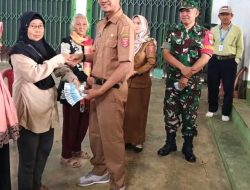Pekon Karang Agung Kembali Saluran BLT-DD Triwulan Ketiga
