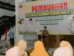 Bupati Pesisir Barat, Dedi Irawan, Buka STQ 2025, Serukan Semangat Kebersamaan dalam Memahami Alquran