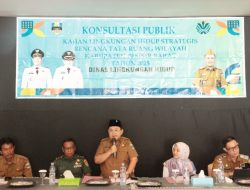 Wakil Bupati Pesisir Barat Ajak Pemangku Kepentingan Berpartisipasi dalam Penyusunan RTRW Berkelanjutan