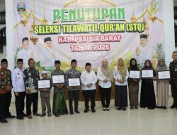 Wakil Bupati Irawan Topani Resmi Tutup STQ 2025, Apresiasi Semangat Peserta dan Panitia