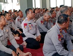 HUT ke-75 Polairud, Polda Lampung Gelar Sholat Ghaib dan Doa Bersama untuk Korban Bencana Alam