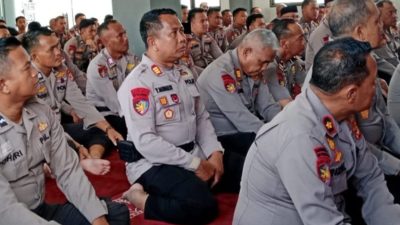 HUT ke-75 Polairud, Polda Lampung Gelar Sholat Ghaib dan Doa Bersama untuk Korban Bencana Alam