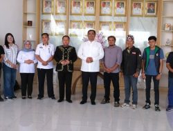 Bupati OKU Selatan Terima Audiensi Saka Pro Event Organizer Baturaja Permai